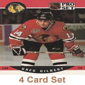 Greg Gilbert Hockey Card Collection